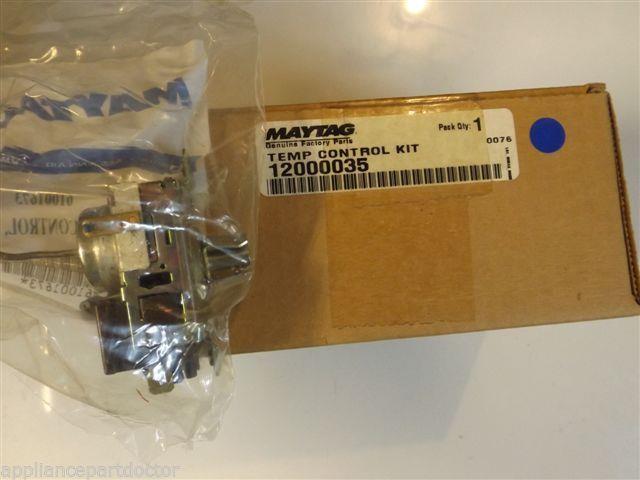 Maytag Refrigerator 12000035 Temp Control Kit NEW IN BOX Maytag Refrigerator 12000035 Temp Control Kit NEW IN BOX